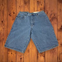 Vintage Jordache Easy Fit Jean Shorts Mens Size 32 Light Blue NWT Dead S... - £19.90 GBP