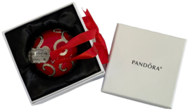 Pandora Red Rockettes Christmas Spectacular Ornament Radio City in Box - £24.80 GBP