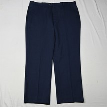 Jos A Bank 40x32 Blue Herringbone brrr Comfort 1905 Stretch Wool Mens Dress Pant - $49.99