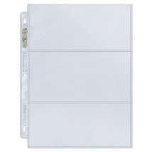 25 Ultra PRO Platinum Series 3 1/2&quot; x 7 1/2&quot; Card and Photo 3-Pocket Bin... - $13.75 CAD