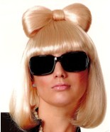 CHARADES LADE &quot;G&quot; w/ BOW WIG ADULT HALLOWEEN COSTUME ACCESSORY 08160 - $13.74