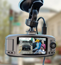WHISTLER D2200 DUAL HD DASH CAM WITH 2.7&quot; SCREEN  - $69.29