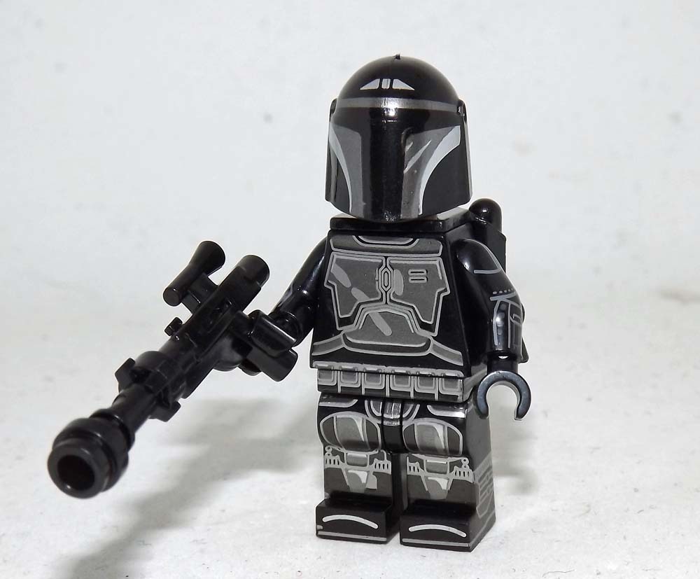 The Mandalorian Black Tv Show Star Wars Custom Minifigures - $8.45