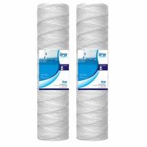 Compatible 10&quot;x2.5&quot; EcoPure EPW2S String Wound Whole Home Replacement Water Filt - £11.76 GBP