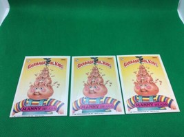 3- 1987 Topps Garbage Pail Kids #284A MANNY HEADS......NM-MT+ - £10.14 GBP