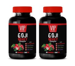 goji berry extract - Goji Berry Extract 1440mg - blood sugar support 2 Bottles - £17.57 GBP