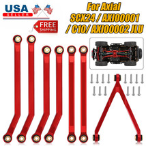 Aluminum High Clearance Chassis Links For 1/24 Axial Scx24/ Axi00001/C10... - $22.61