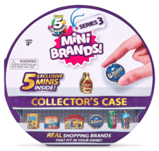 5 Surprise Mini Brands Series 3 Collector&#39;s Case 30 Minis with 5 Exclusi... - $425.04 MXN