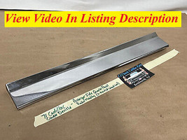 71 Cadillac Coupe Deville RIGHT QUARTER PANEL ROCKER MOLDING TRIM FRONT ... - $138.59