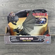 DreamWorks Dragons How to Train Your Dragon 2 Toothless Power Dragon New - £33.65 GBP