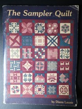 Vtg Diana Leone THE SAMPLER QUILT PB 1980 Quilting Pattern Booklet - $10.00