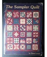 Vtg Diana Leone THE SAMPLER QUILT PB 1980 Quilting Pattern Booklet - $10.00