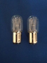 2 Kenmore Light Bulb 15 Watt 5/8 Base Small Glass Fits 148 &amp; 158 Series - £3.00 GBP