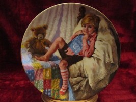 DIDDLE DIDDLE DUMPLING collector plate JOHN McCLELLAND Mother Goose TEDD... - $7.99