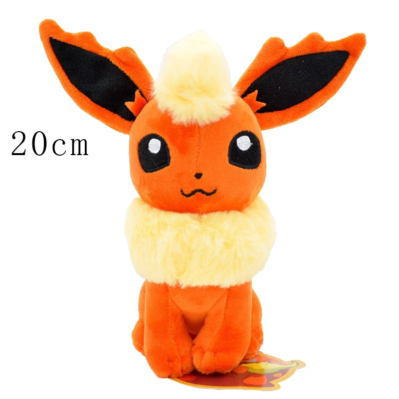 Sit Flareon 20cm – Plush Bring Home This Iconic Pokémon - £14.08 GBP