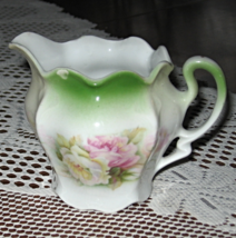 Creamer-Lehmann-Arzberg-Two Toned-Roses-Sitting Lion Stamp-Bavaria-1920&#39;s - £11.83 GBP