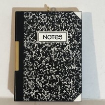 Vintage Teacher’s School Days Notebook Ornament Christmas Decoration XM1 - £5.41 GBP