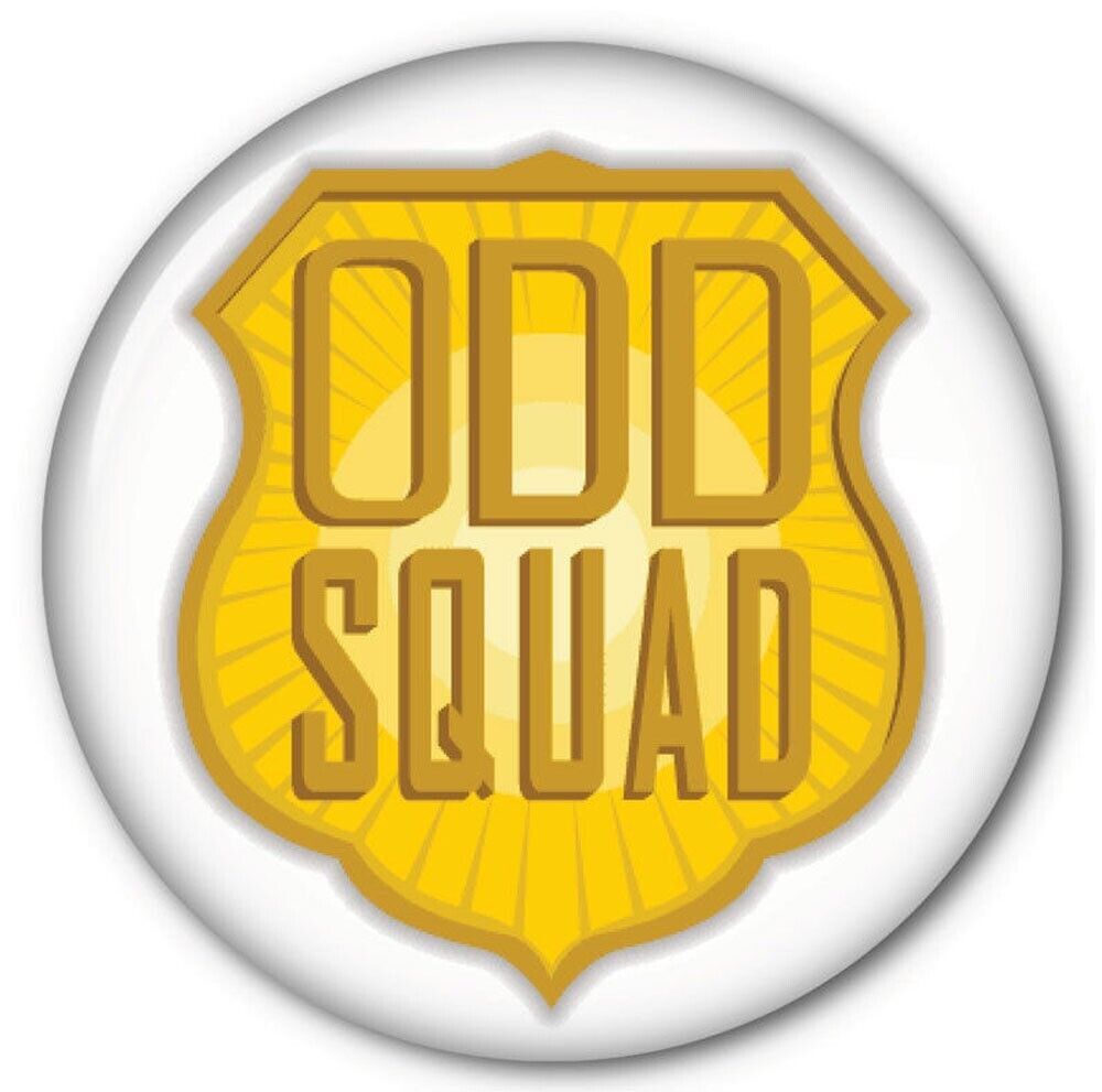 ODD SQUAD KIDS Halloween Costume Cosplay Prop 3&quot; Safety Pinback Button - $7.99