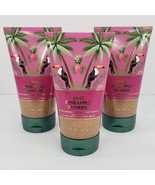 3 Pink Pineapple Sunrise Beach Body Scrub Bath Body Works Exfoliating Wash - $34.95