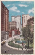 Bowling Green Park New York City NY Postcard C57 - £2.34 GBP