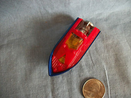 Matchbox Rescue Boat 2000 Mattel Hero City Beach Patrol Red / Blue Made ... - $1.52