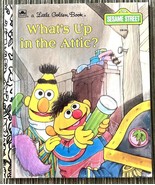 1987 Little Golden Book What’s Up in the Attic? A Sesame Street Book - €5,96 EUR