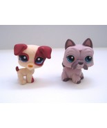 Littlest Pet Shop Jack Russel #1200 Scottie Dog #1201 Puppies Playset - $280.24 MXN