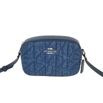 Coach CAP99 Mini Jamie Quilted Denim Camera Bag Crossbody Handbag - $141.89