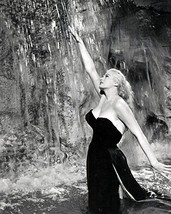 La Dolce Vita Fellini Classic Trevi Fountain Scene Anita Ekberg 16x20 Canvas Gic - $69.99