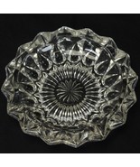 Vintage Lead Crystal Cut Clear Glass Cigar Cigarette Ashtray 5-7/8” Heavy - $329.36 MXN