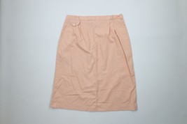 Vintage 60s 70s Rockabilly Womens 18 Atomic Fleck Silk Blend Skirt Pink USA - $49.45