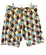 Patagonia Geometric Swim Trunk Board Shorts Logo Zip Pocket Men’s Size 36 - €11,57 EUR