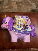 Polly Pocket Unicorn Party Large Compact Playset with Micro Polly Lila D... - $56.32