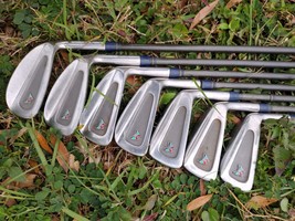 Ladies PGA Butterfly Tommy Armour 3-9 Iron Set Steel Right Handed - $69.99