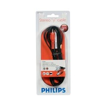 Philips SWA 2520 W / 10 Stereo Audio Cable (2 x RCA Male / 3.5 MM Jack) ... - $35.00