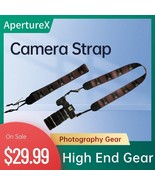 ApertureX Wide Neck Camera Strap with Quick Release for Canon Nikon Sony DSLR - $29.99