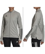 Women&#39;s adidas Condivo 20 Training Jacket FS7103, Team Mid Grey, Size L - $41.02 CAD