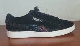 Puma Shoes Kid&#39;s 4C Vikky Sneakers Black Girl&#39;s Lace-Up - $369.71 MXN