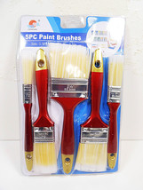 Paint Brushes 5 Pc Painters Brush Sets Sizes 1/2&quot;, 1&quot;, 1-1/2&quot;, 2&quot; &amp; 2-1/2&quot; Set - £6.49 GBP