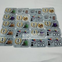 Lot Of (20) Fresco Acrylic Victory Point Board Game Tokens - $14.84