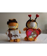 Lot Garfield Plush 8 Inch Russell Stover Ladybug Lovebug &amp; Martial Arts ... - $300.54 MXN