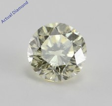 Round Cut Loose Diamond (0.79 Ct,Natural Light Canary Yellow,I1) - £598.92 GBP