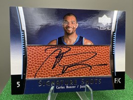 2004-05 Upper Deck Sweet Shots - CARLOS BOOZER - Basketball Auto - $7.70