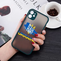 Hot Ukraine Flag Pattern Phone Case for iPhone 14 13 11 12 Pro Max Mini X XS XR  - £5.84 GBP