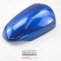 Genuine Toyota 12-19 Prius &quot;C&quot; Passenger Mirror Cover 8T7 Blue 87915-521... - $40.50