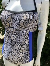 NWT Athena Snake Bandeau One-Piece Swimsuit Women’s Size 10 $104.00 - £36.64 GBP