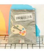 Miniature Dollhouse Artist Pallet With 2 Paint Brushes - $161.45 MXN