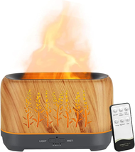 Essential Oil Diffusers with Flame Light, Upgraded Super Quiet Diffusers for Aro - $28.17