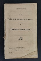 1800s antique THOMAS SHILLITOE quaker temperance missionary religious history - £70.07 GBP