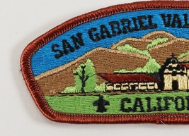 Vintage San Gabriel Valley Council CAL Boy Scout America BSA Camp Shoulder Patch - £9.23 GBP